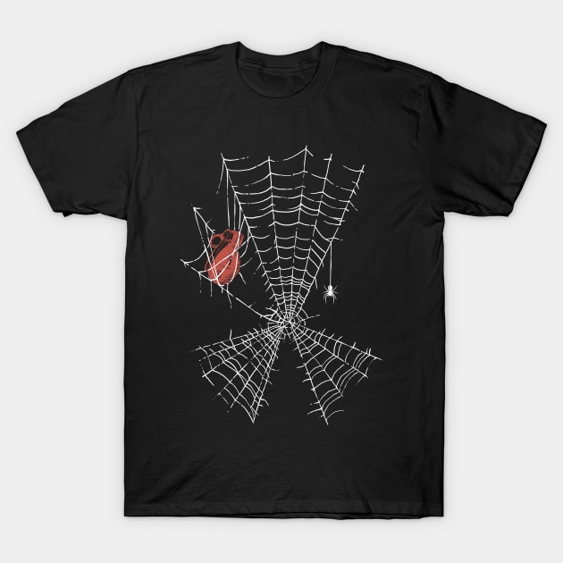 Spider web symbol - Keep the peace T-Shirt by barmalisiRTB